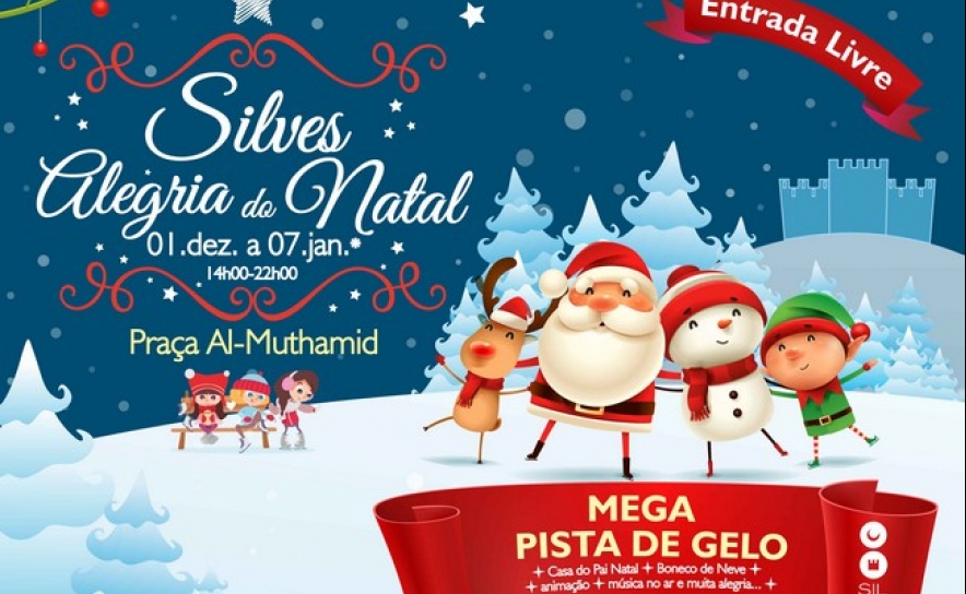 SILVES ALEGRIA DO NATAL TRAZ MEGA PISTA DE GELO A SILVES