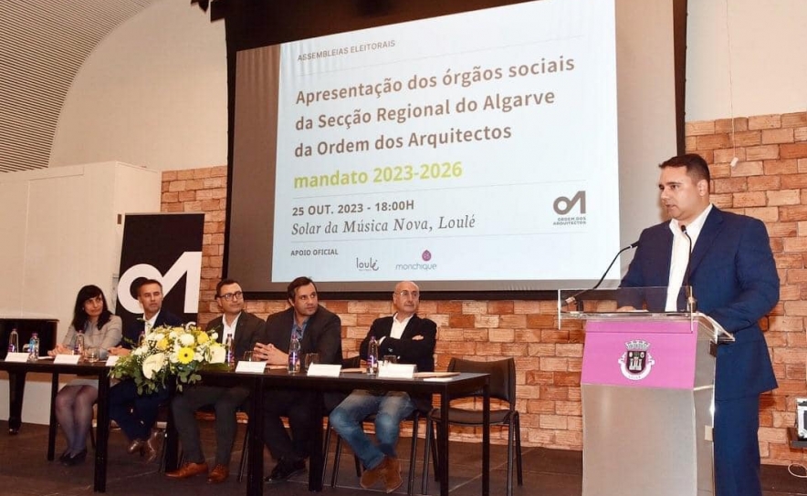 Arqº Ricardo Latoeiro - Presidente do Conselho Diretivo Regional do Algarve