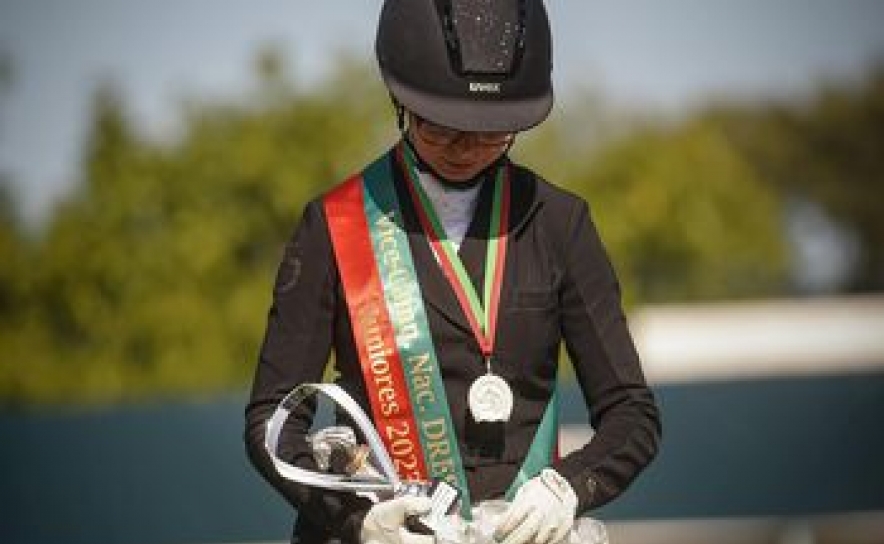 Município de Lagoa felicita a atleta Lagoense Mariana Gaspar André, Vice-Campeã Nacional de Dressage