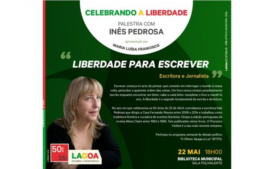 Celebrando a Liberdade | «Liberdade para Escrever»