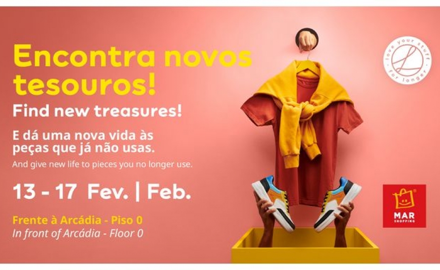 MAR Shopping Algarve e MAR Shopping Matosinhos reforçam compromisso com a sustentabilidade na 6.ª edição do «Love Your Stuff for Longer»