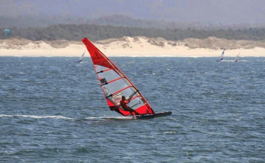 Miguel Martinho em acção no Campeonato Ibérico, na Praia do Cabedelo