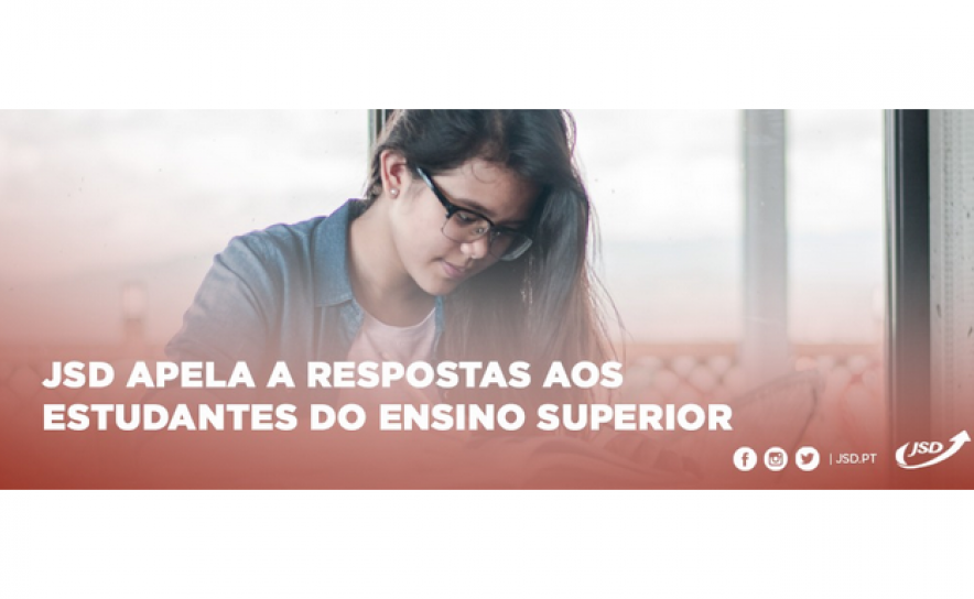 JSD apela a respostas aos estudantes do Ensino Superior