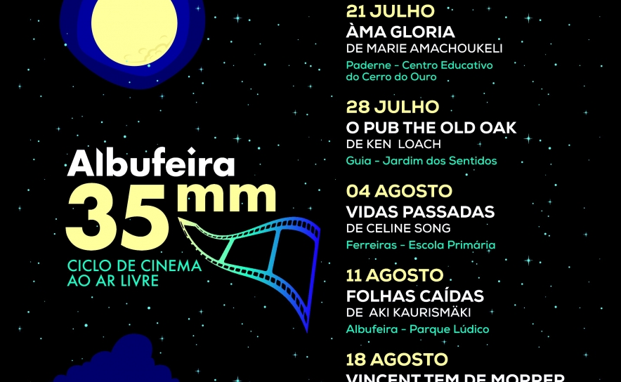 NOITES DE CINEMA AO AR LIVRE REGRESSAM A ALBUFEIRA