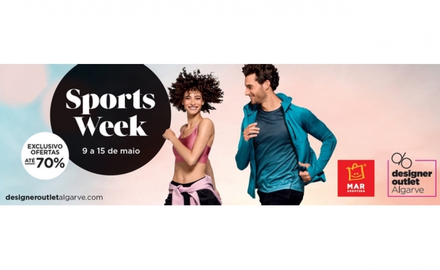 Designer Outlet Algarve e MAR Shopping Algarve promovem semana do desporto com atividades e descontos exclusivos
