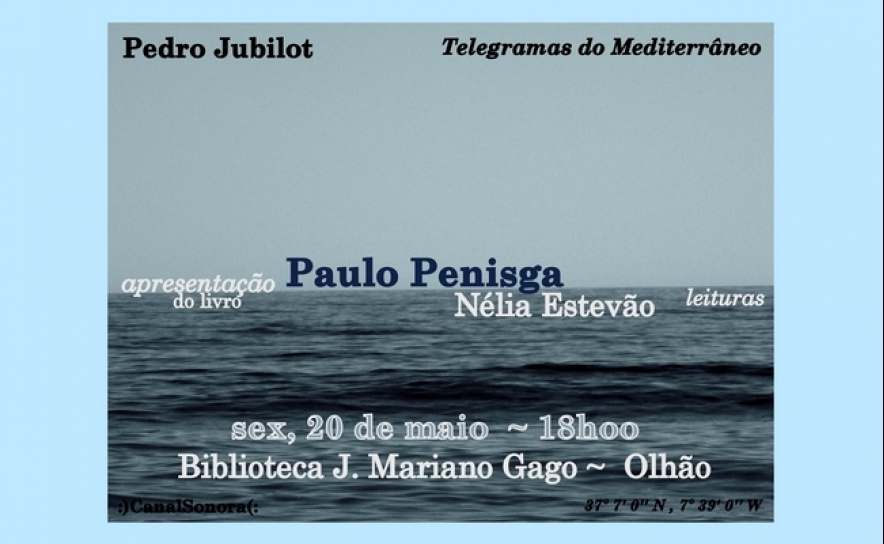 Olhanense Pedro Jubilot apresenta obra mais recente na Biblioteca Municipal