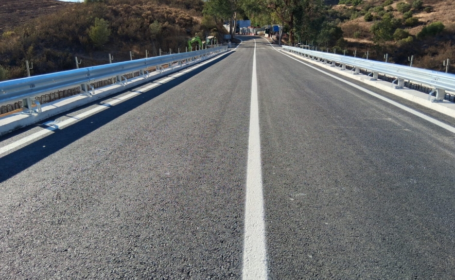 Ponte do Vascão reabre hoje à circulação automóvel na EN122