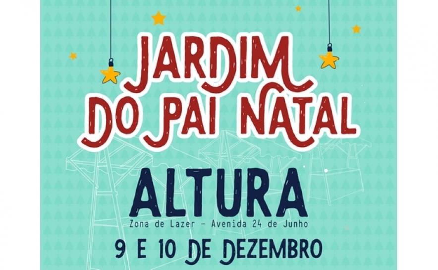 «Jardim do Pai Natal» em Altura 