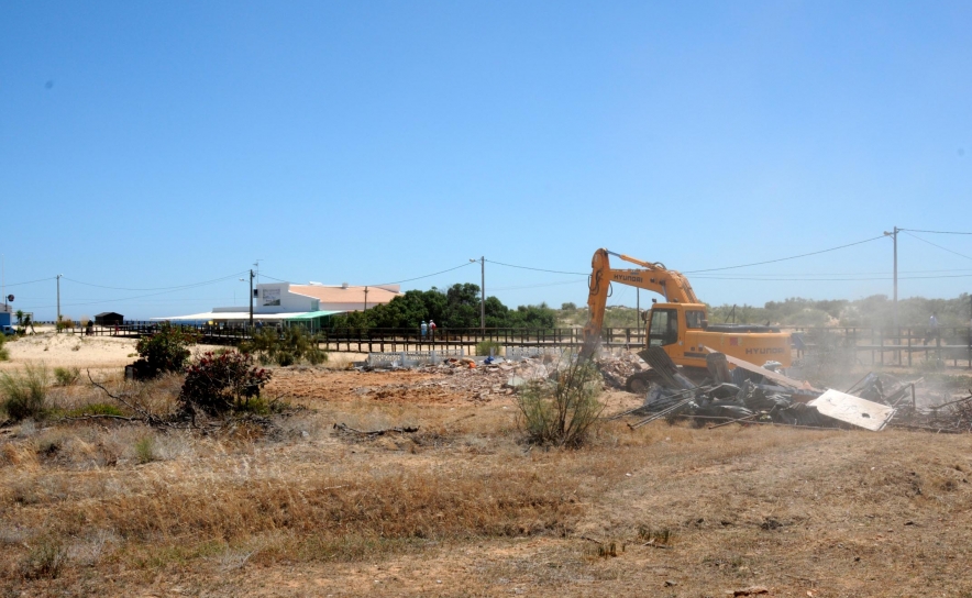 Trabalhos de Requalificação na Praia da Alagoa – Altura