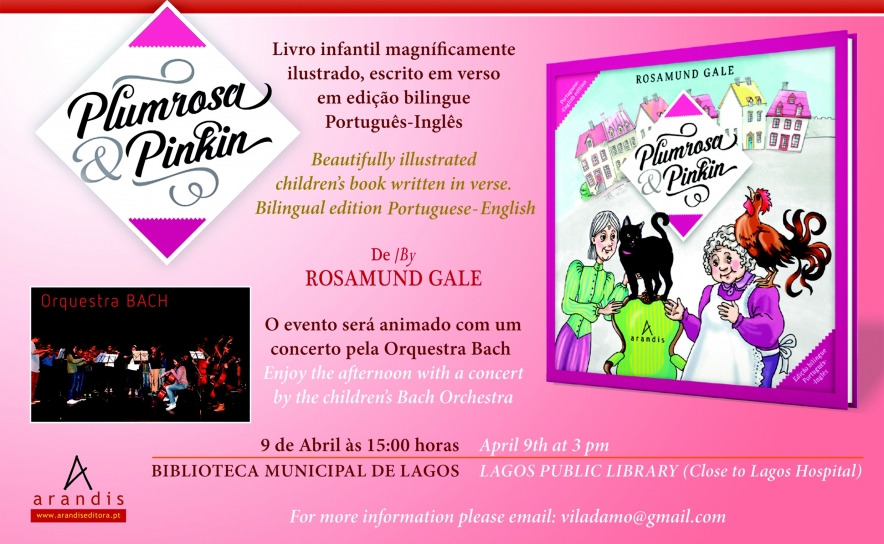 Escritora Sul-Africana Rosamund Gale publica em Portugal