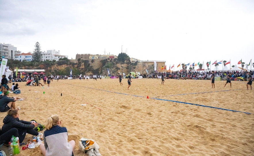 Cerimónia de abertura do Campeonato Mundial de Clubes de Ultimate de Praia