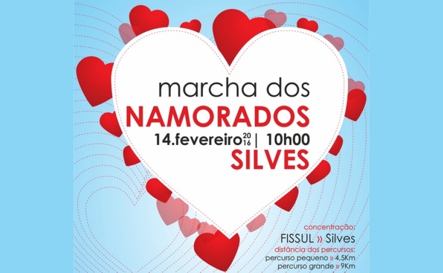 14 de fevereiro é dia de Marcha dos Namorados em Silves