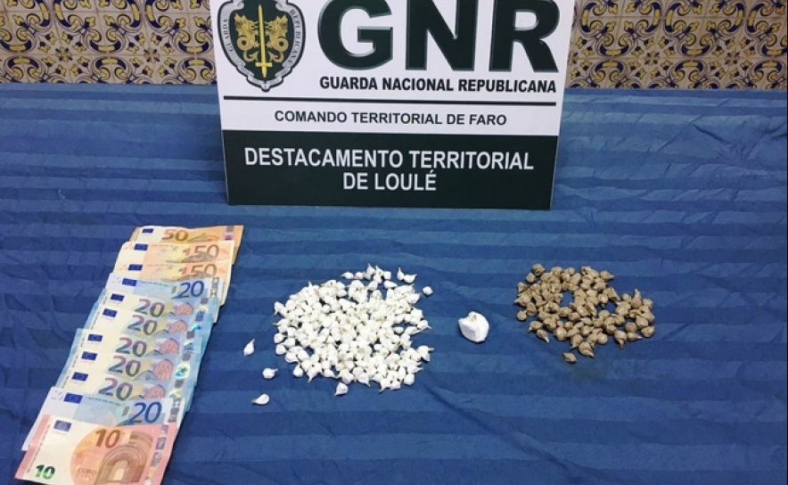 Beja – Apreensão de mais de mil doses de droga