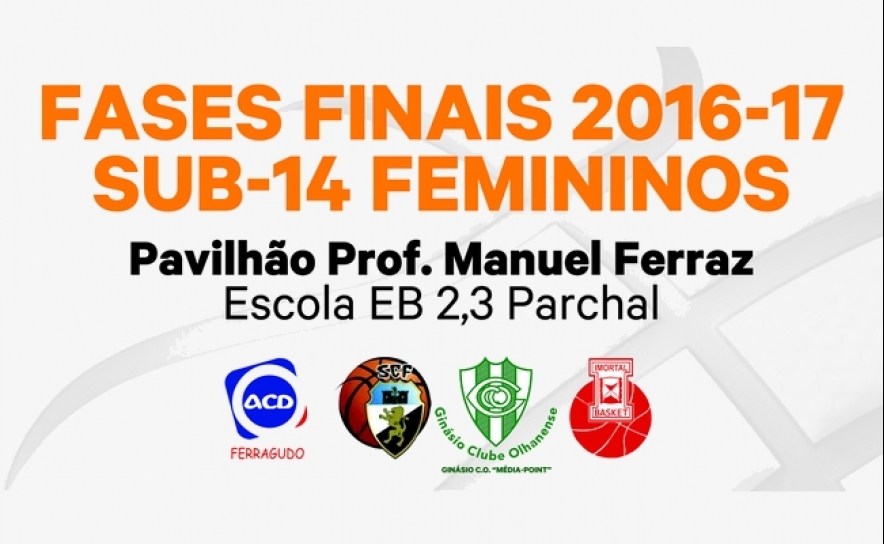 Parchal recebe Finais de Sub-14 Femininos em Basquetebol entre 13 e 15 de janeiro