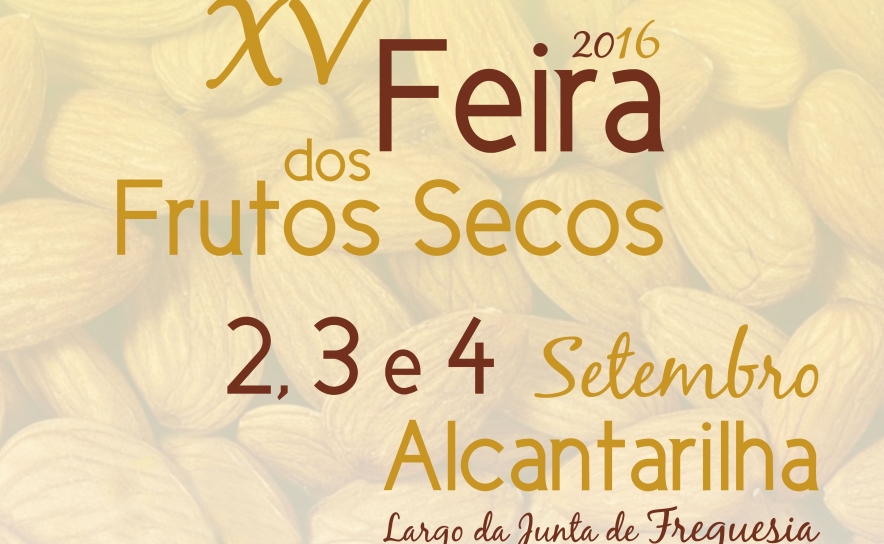 Feira dos Frutos Secos já tem data marcada: de 2 a 4 de setembro