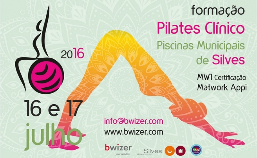 FORMAÇÃO EM PILATES CLÍNICO DECORRE EM SILVES A 16 E 17 DE JULHO