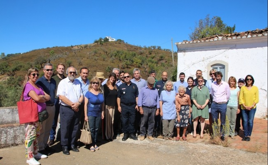 SÃO BRÁS DE ALPORTEL RECEBEU VISITA DE PERITOS DA UNIÃO EUROPEIA NUM PÉRIPLO DE RECONHECIMENTO DE BOAS PRÁTICAS EM  PÓS-INCÊNDIOS