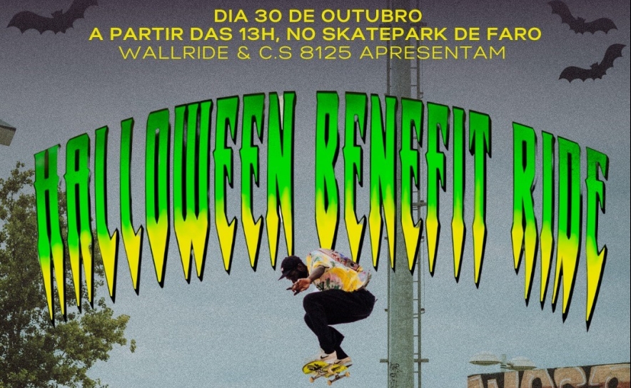 Associações de Skate Juntam Forças para Celebrar um Halloween Solidário em Faro
