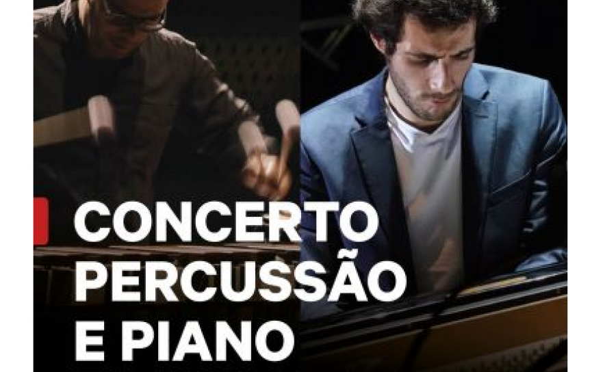 Auditório Carlos do Carmo recebe concerto «Percussão e Piano» 