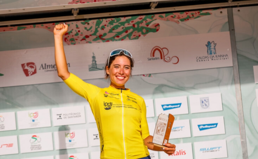 Ciclista do Campinense Mariana Líbano vence 1.ª Volta a Portugal Feminina Sub-19