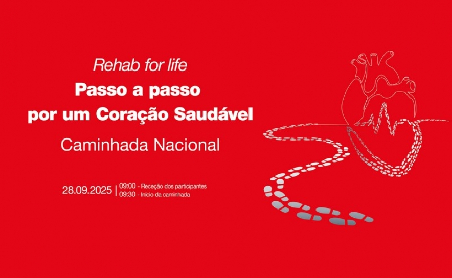 Mais de 500 sobreviventes de Enfarte Agudo do Miocárdio caminham pela saúde do coração