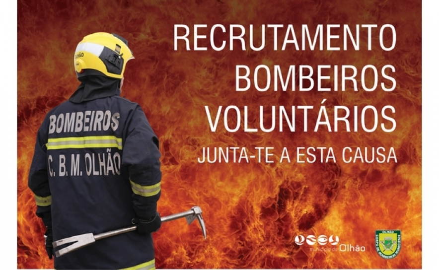 Corpo de Bombeiros Municipais de Olhão recruta voluntários