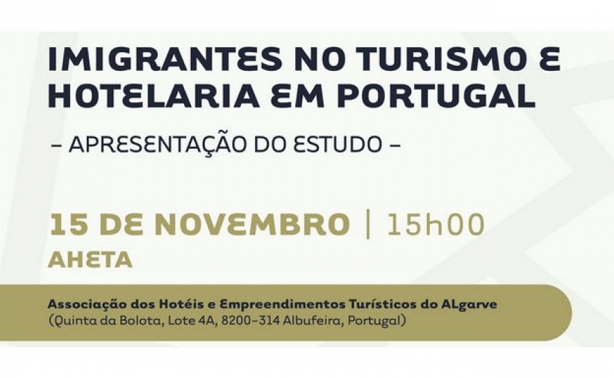 Apresentação do estudo – Imigrantes na Profissão em Turismo e Hospitalidade