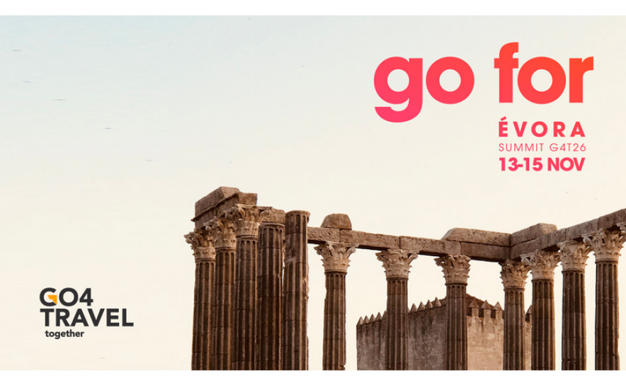 Summit GO4TRAVEL 2026 vai acontecer entre 13 e 15 de novembro em Évora