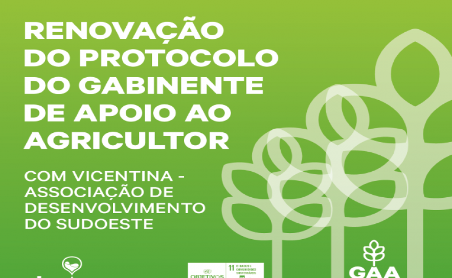 Município de Lagoa: Renovação do Protocolo do Gabinete de Apoio ao Agricultor   