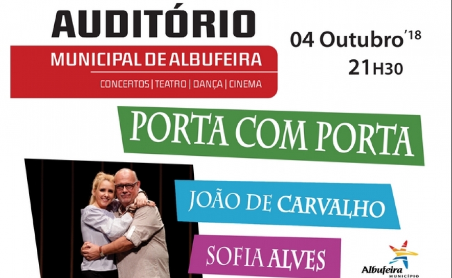 SOFIA ALVES E JOÃO DE CARVALHO SOBEM AO PALCO DO AUDITÓRIO MUNICIPAL DE ALBUFEIRA