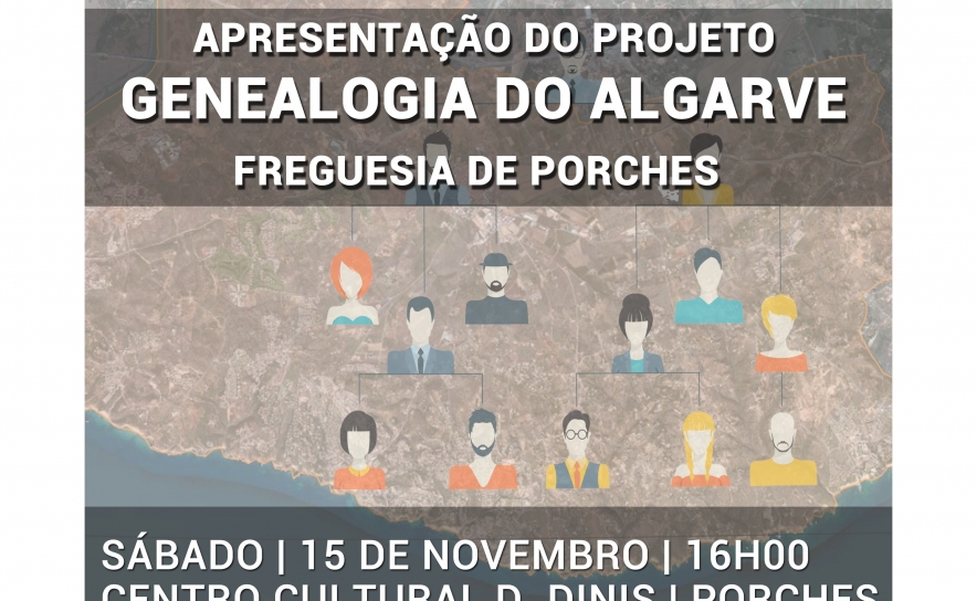 Projeto “Genealogia do Algarve”, de Nuno Campos Inácio, que envolve Freguesia de Porches, será lançado a 15 de novembro