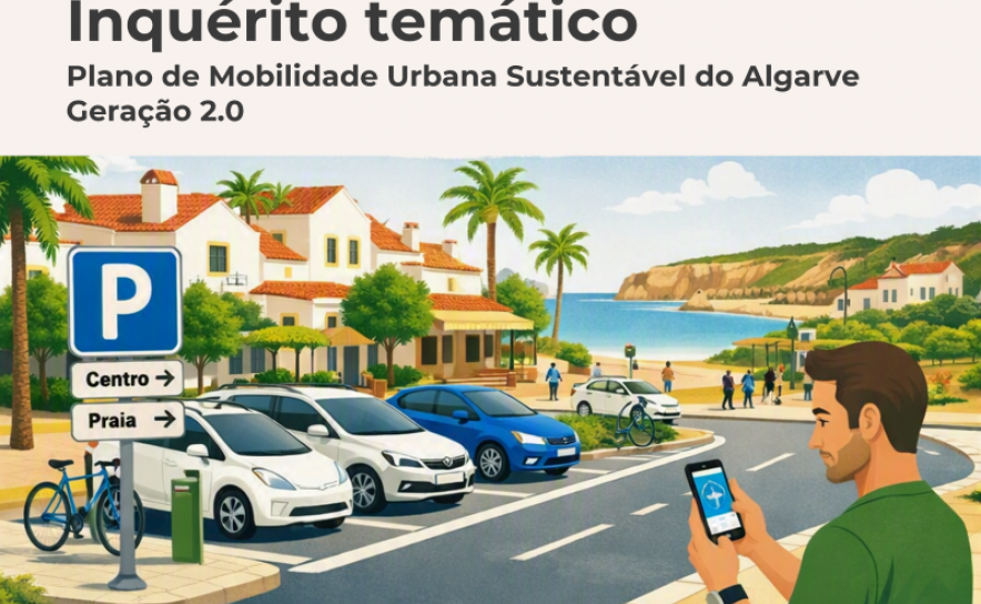 Município de Olhão associa-se a inquérito sobre Transporte Individual e Estacionamento 