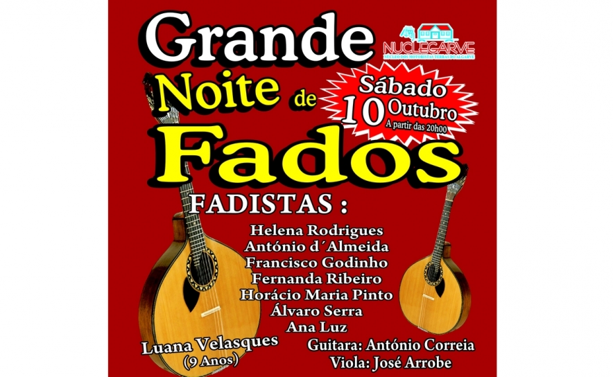 «Grande Noite de Fados» em Fontainhas
