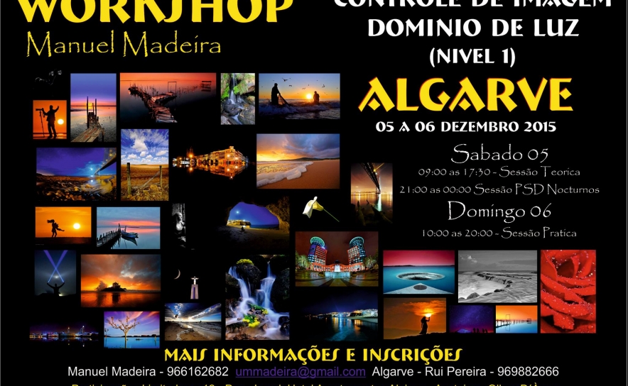 Workshop | Controle de Imagem – Domínio de Luz