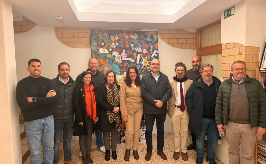 Executivo do Município de Portimão visita a Escola Profissional Gil Eanes de Portimão