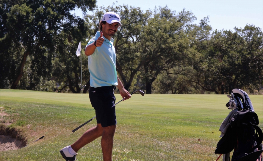 Pedro Lencart está na luta pelo título do Open XiraGolfe 2022 - fotografia de Rui Frazão (PR)