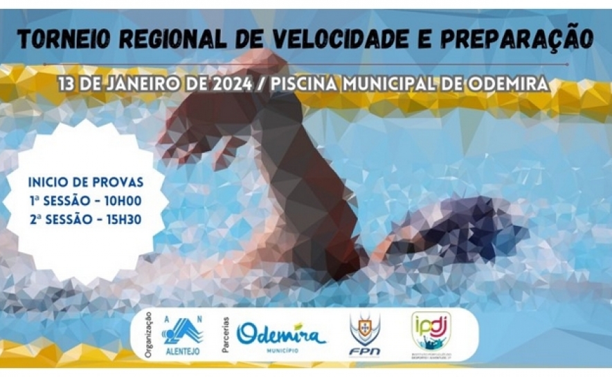 PISCINAS MUNICIPAIS DE ODEMIRA RECEBEM TORNEIO REGIONAL DE NATAÇÃO