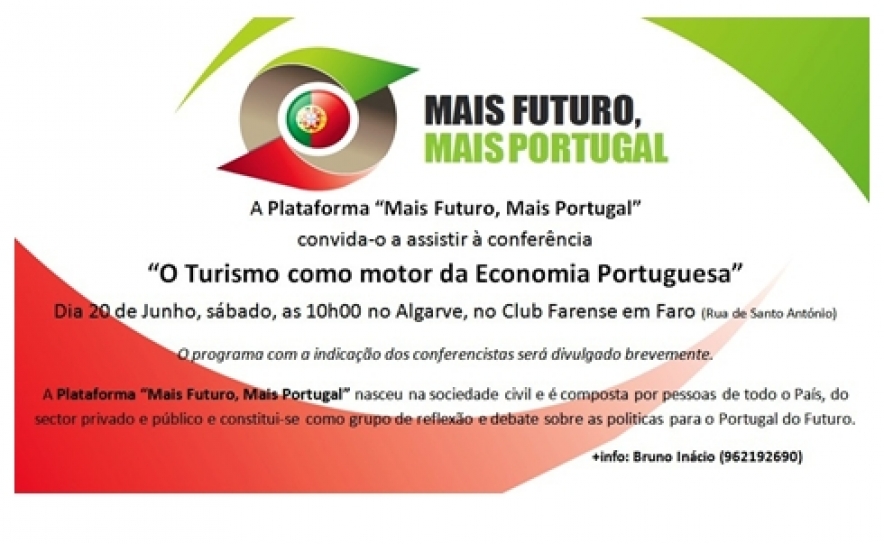 Conferência “O Turismo como motor da Economia Portuguesa”