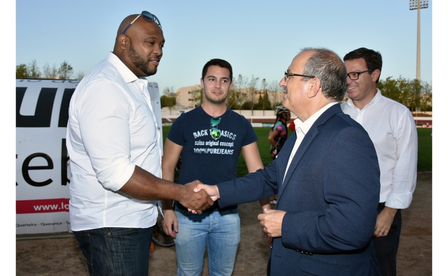 Atleta Olímpico Marco Fortes em Loulé