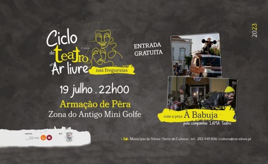 Município de Silves promove ciclo de Teatro ao Ar Livre em Armação de Pêra