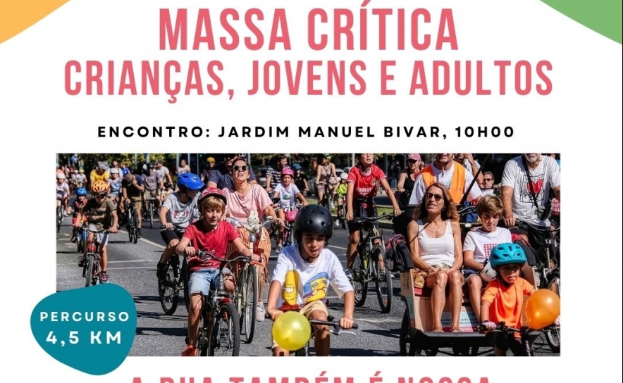 Kidical Mass 4 de maio em Faro