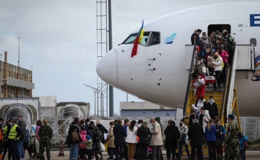 Ucrânia: Um terço dos refugiados que chegam a Portugal são menores