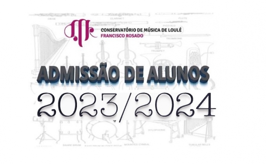 Conservatório de Música de Loulé - Francisco Rosado abre inscrições para realização de provas de admissão