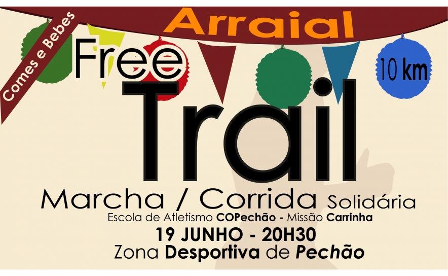 FREE TRAIL - MARCHA-CORRIDA solidária | Pechão 2015