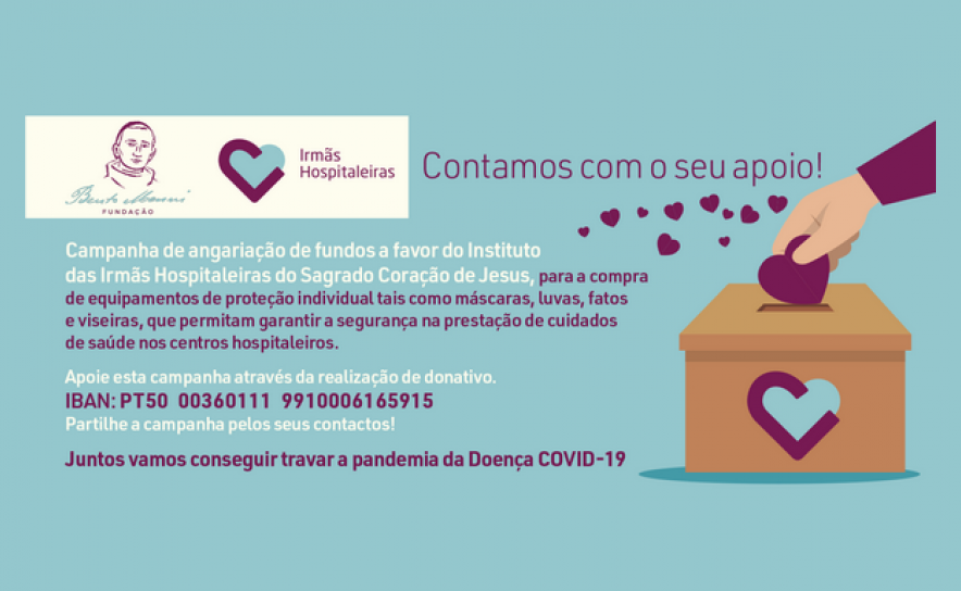 Fundação Bento Menni lança campanha de angariação de fundos para aquisição de Equipamento de Proteção Individual