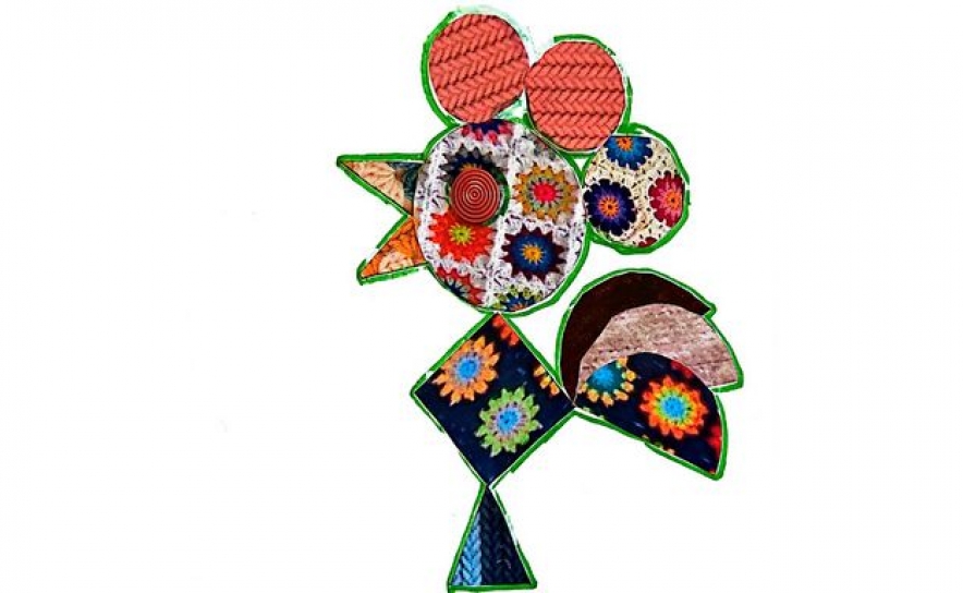 Trabalho executado pela comunidade local alusivo ao tema do concerto 