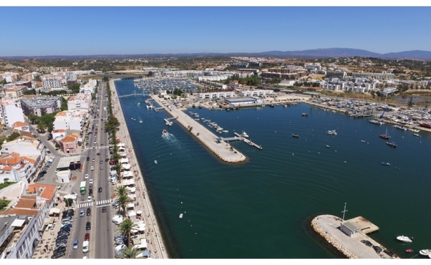 Porto de pesca de Lagos