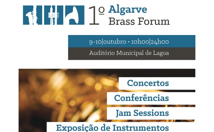 Algarve Brass Forum faz estreia nacional em Lagoa, com o apoio da Câmara Municipal