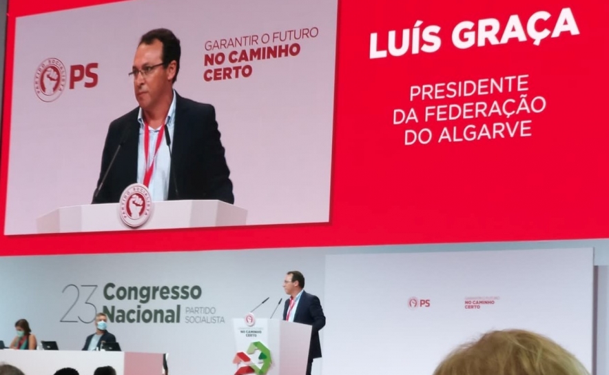 PS/Congresso: Dirigente do Algarve pede a Costa que se recandidate em 2023 para fazer regionalização