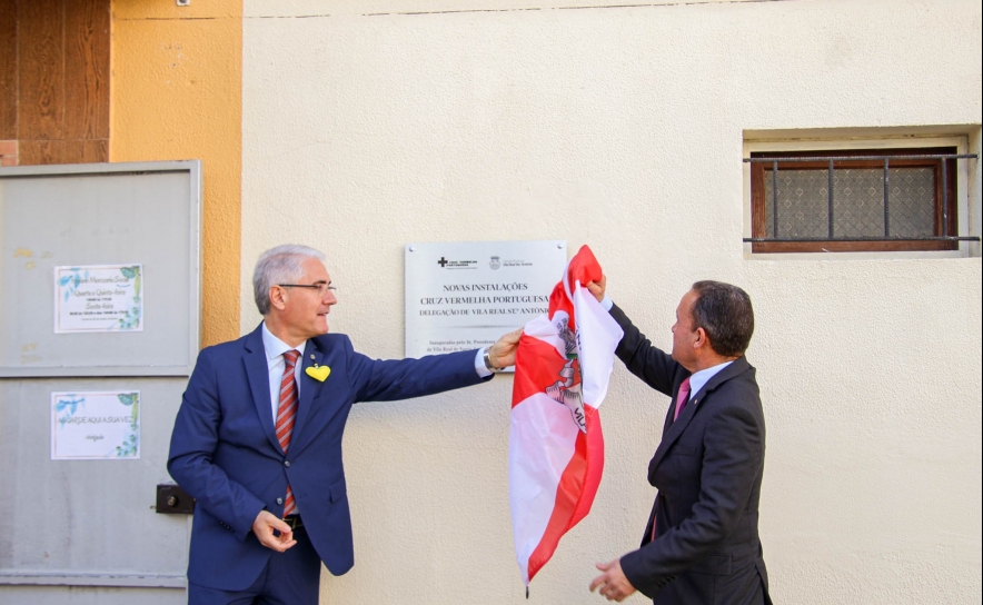 Inauguração nova sede - Cruz Vermelha Portuguesa - VRSA